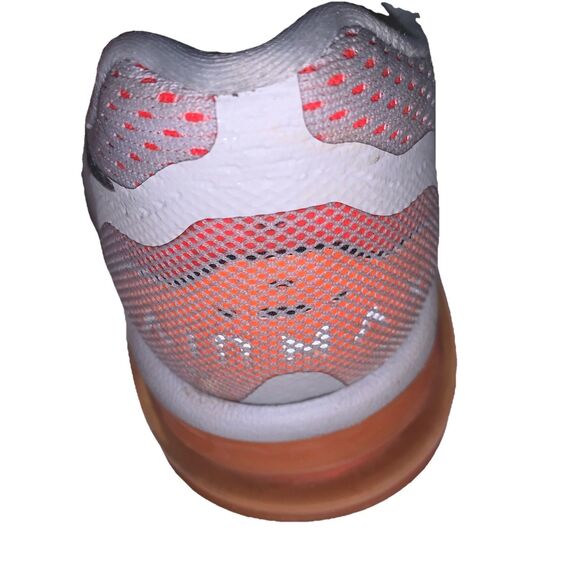 Nike Air Max 2014 Pure Platinum/Total Orange Women’s Sz: 7.5 #621078-006 - Picture 16 of 16